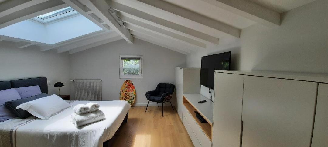 Chambre D'Hotes Avec Piscine Au Calme Dans Maison Basque Ascain Exteriér fotografie