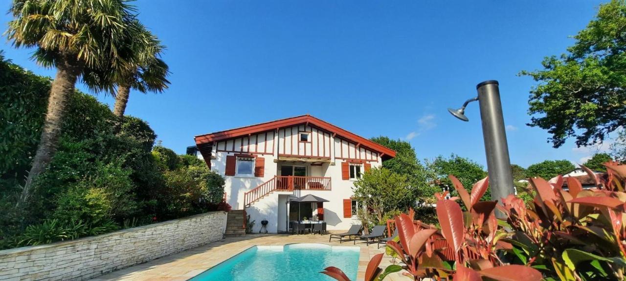 Chambre D'Hotes Avec Piscine Au Calme Dans Maison Basque Ascain Exteriér fotografie